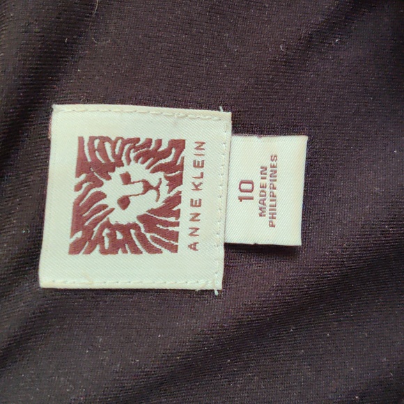 Anne Klein dress twist front - Picture 3 of 4